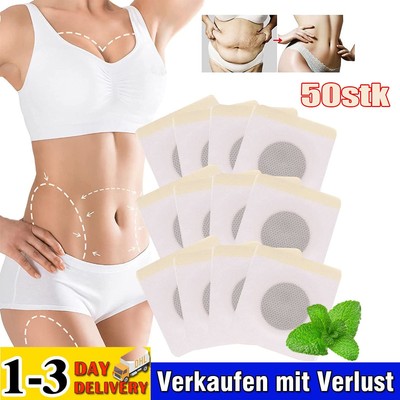 50 Stück Slimming Patch Weight Loss Slim Adhesive Detox Pads Navel Sticker