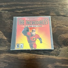 The Incredibles Disney Pixar Video Game Pc Cd-Rom E-Everyone Sealed