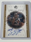 2000-01 SP Authentic Sign of the Times Stromile Swift #SS Rookie Auto RC