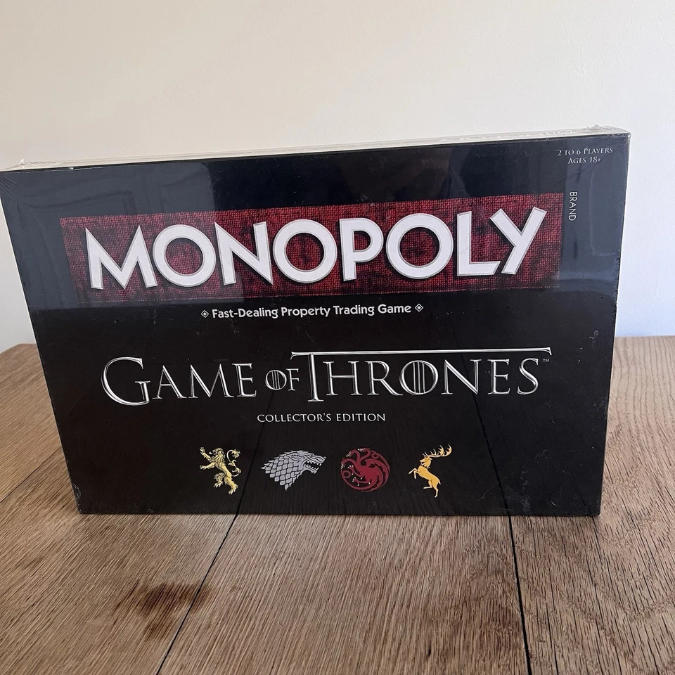 Monopoly Game of Thrones Collector's Edition Board Game Property Trading Game - Image 2 of 4
