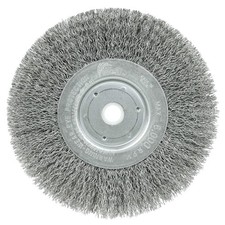 6" Narrow Face Crimped Wire Wheel, Pack of 10
