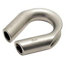 STAINLESS CAPTIVE THIMBLE 1-1/4", 316 SS