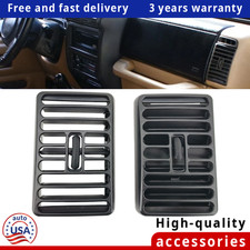 2x Side Dash Air Vents Louver Outlet Left Right Fit For Jeep Wrangler Tj 97-06 2x Side Dash Air Vents Louver Outlet Left Right Fit For Jeep Wrangler Tj 97-06
