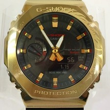 Casio G-Shock GBM-2100CX-9AJR Analog-Digital Watch Used Scarred From Japan