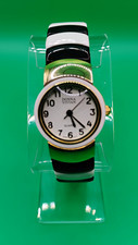 Donna Vivian Dress Vintage Watch With Gold/White Cuff