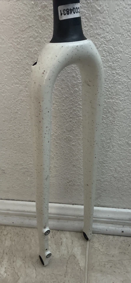 2024 S-Works Crux Fork, Perl Speckle/Gold - Image 3 of 4