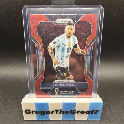 World Cup Lionel Messi 2022 Panini Prizm World Cup Lionel Messi #7 Red