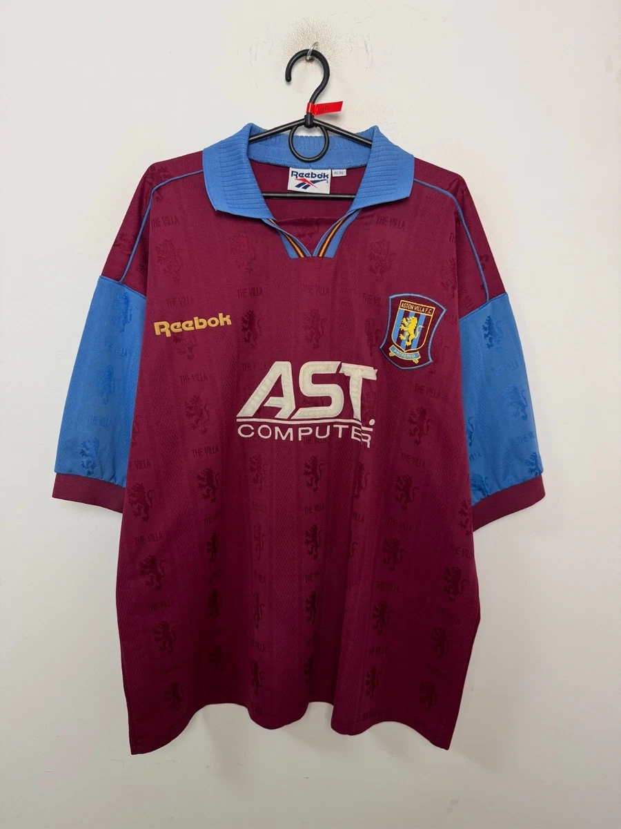 Reebok Aston Villa Shirt Only Memorabilia Football Shirts (English