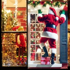 Merry Christmas Window Decoration Santa Claus 5