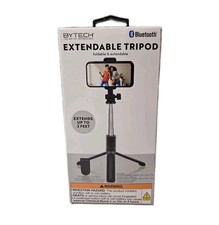 BYTECH Bluetooth Tripod / Extendable 2 Ft Foldable w/ Remote Control