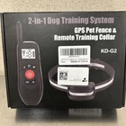 2-in-1 GPS Wireless Dog Fence & Remote Training Collar