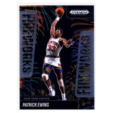 Panini Prizm Black 2024-25 #20 Patrick Ewing Fireworks