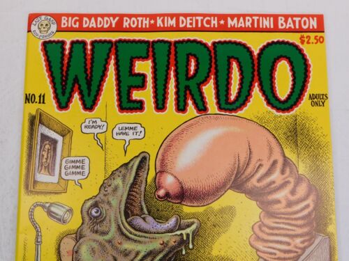 Weirdo #11 NM 9.4 Underground Comic - R Crumb Peter Bagge 1st Print Comix - Picture 2 of 22