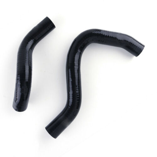 For 2002-2005 Honda Civic Type-R EP3 Silicone Radiator Coolant Hoses Kit Black - Picture 2 of 6