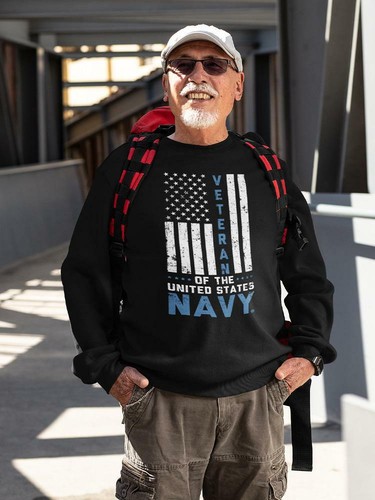 Veteran Of The Us Navy Sweatshirt Men's 