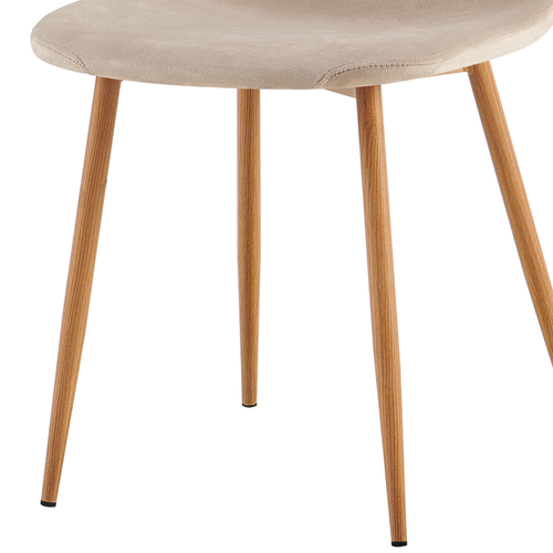 DS Living Luxe Dining Chair with Wood Printed Coating Legs - Mutliple Colours - Picture 39 of 50