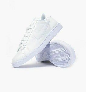 Nike Tennis Classic Women's Casual Shoes Sz 9.5 White Blue Cap 312498 129 | eBay