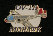 OV-1A MOHAWK HAT LAPEL VEST PIN UP US ARMY USA VIETNAM Whispering Death GIFT WOW