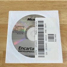 Microsoft Encarta Encyclopedia 2004 New Dell