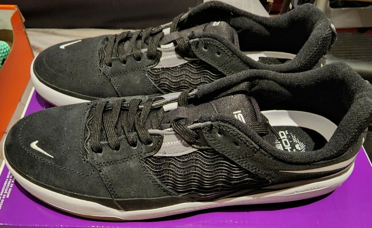 Nike SB x Ishod Wair Black White Gum DC7232-001 Men's Size 8 | eBay