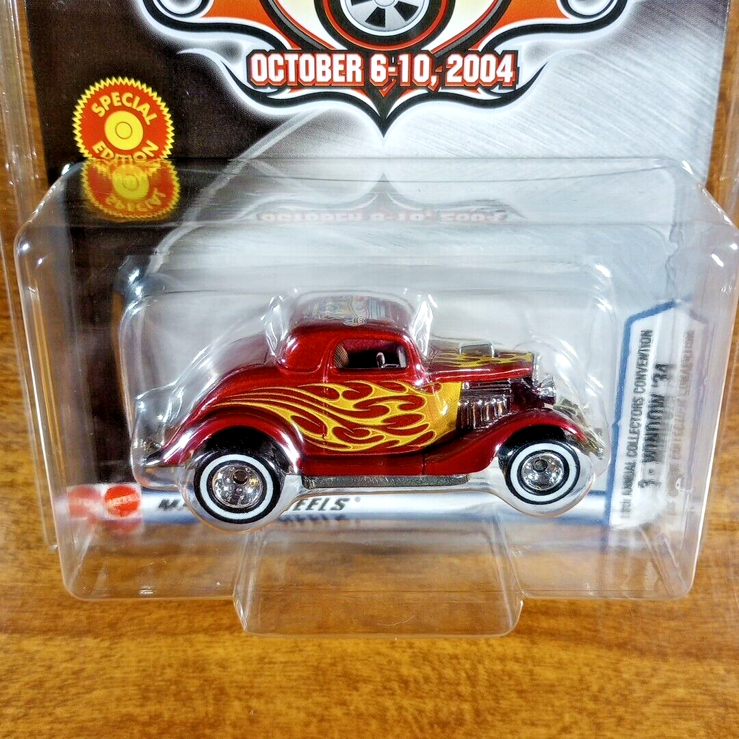 ミニカー Hot Wheels 18th collectors convention Hot Wheels RLC 18th Collectors Convention 3-Window '34 1 of 4000