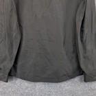 Shouthouse Full Zip Hooded Rain Jacket Mens Medium Long Sleeve Black Polyester