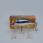Bomber Baits Model 3A Rattling Screwtail Chrome w/Box Vintage Crankbait Lure
