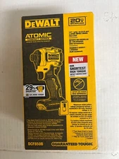 Dewalt DCF850B ATOMIC 20V MAX 1/4 Brushless 3-Speed Impact Driver