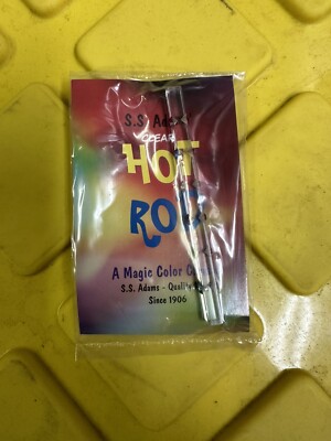 Vintage ADAMS Clear Hot Rod Magic Color changing rod stick MISP