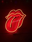 Red Band Logo Custom Glass Neon Sign Wall Bar Shop 10"x14"