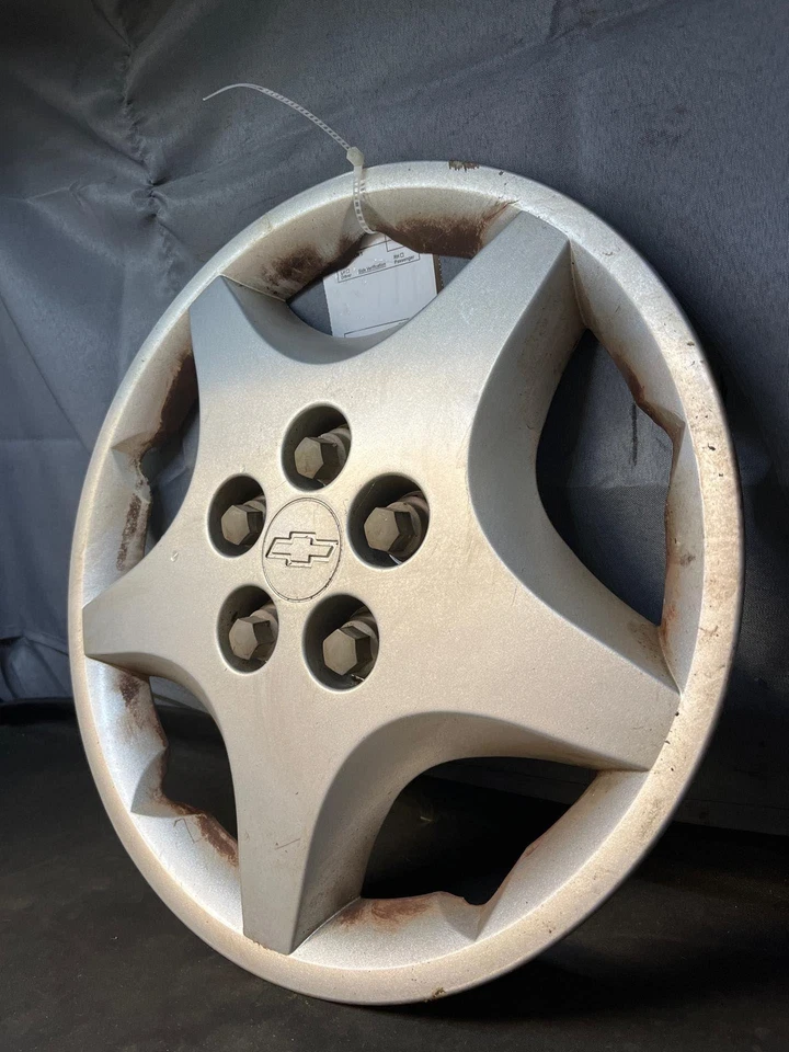 Fits 1992-1999 Chevrolet Cavalier Wheel Cover 5 Spoke Pinwheel OEM:09592803 Foto 2 de 4