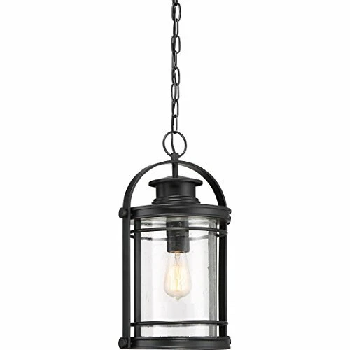 Quoizel BKR1910K 1-Light Booker Outdoor Lantern in Mystic Black - Picture 6 of 9