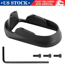 Black Flared Magwell For PSA Dagger Compact - Carbon Reinforced Nylon