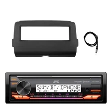 JVC Marine Bluetooth Receiver, 2014-UP Harley Batwing Install Kit, Antenna