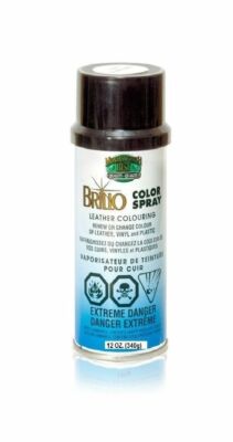 Moneysworth & Best Brillo Leather/Vinyl/Plastic Color Renew Spray Black 12 oz 