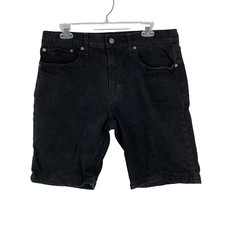 Levi's Levis Strauss 405 Black Jean Shorts Mens 32