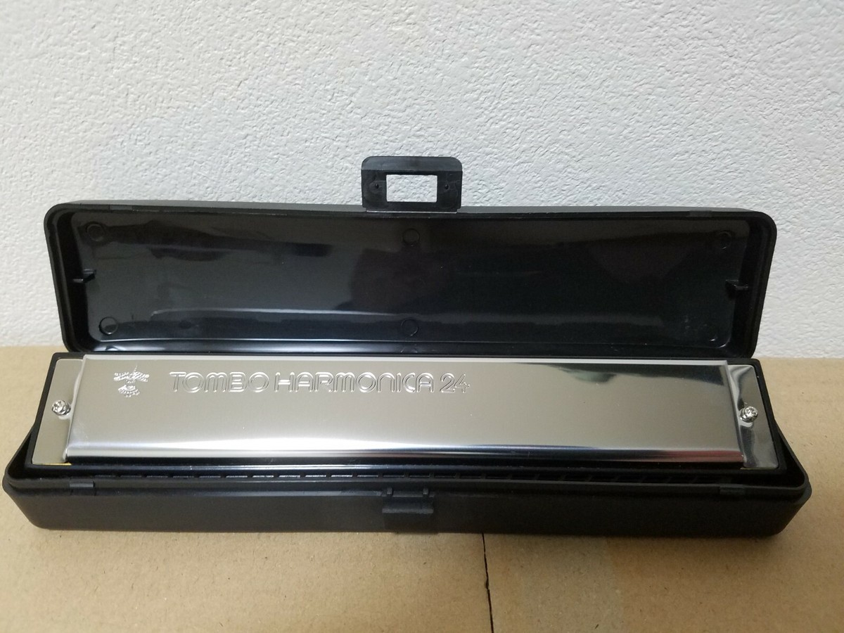TOMBO harmonica No.3124C 24 hole Japan | eBay