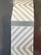 Smart Buddie Activity Tracker Replacement Band FitBit Flex - Silver/White  Small