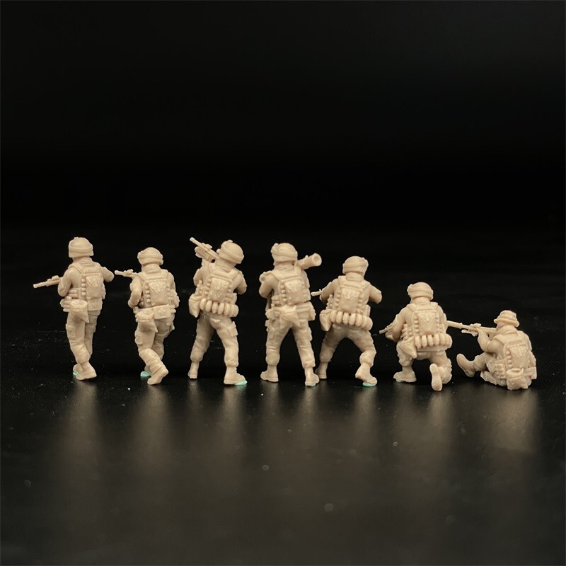 2 Quads/ATV Militaires Modernes - Modèles 3D Imprimés En Résine - Échelle 1:72 - Pour Maquettes Ou Wargame