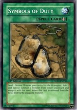 Yu-Gi-Oh TCG Symbols Of Duty 5DS1-EN030 1st Edition Regular Common Card NM