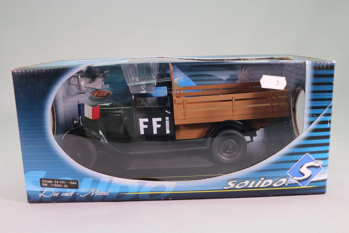 Solido Citroen C4F Michelin Un Coup De Gonflage 1930 Scale 1/18