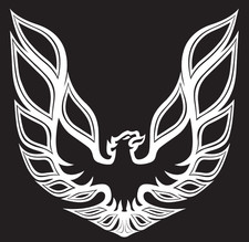 Firebird Trans Am Vintage Retro American Muscle Car Vinyl Sticker Decal Hood