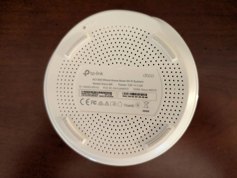 TP-LINK Deco M5 AC1300 Dual-Band Wi-Fi 5 Mesh Router - G - ✅ TESTED ✅ - Image 4 of 4