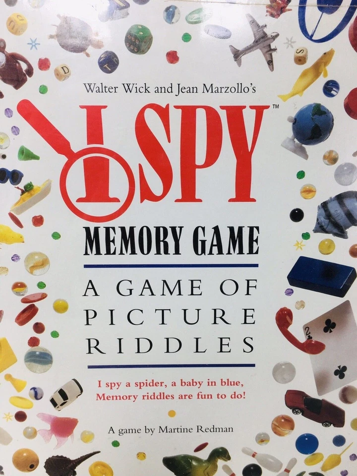 I Spy Memory Game Briarpatch Scholastic A Game of Picture Riddles - Image 2 of 4