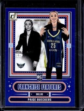 2025 Donruss WNBA Paige Bueckers Franchise Features RC Press Proof Blue #16