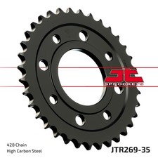 Rear Sprocket 35 T 428 P JTR269.35 Black For Kymco Hipster 125 4V 02-04
