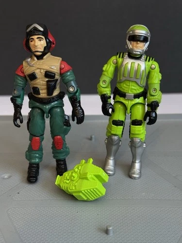 1986 Vintage Hasbro Gijoe Sci Fi & Lift Ticket Action Figure Lot