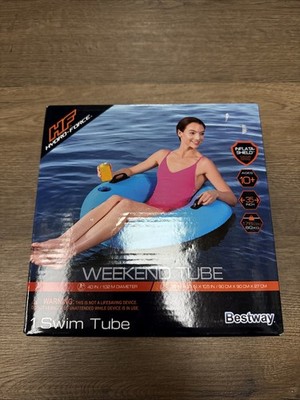 Hydro-Force Blue Weekend Tube Swim tube Best Way 35in x 10.5in New Colors Vary