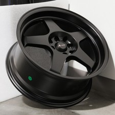 17x8 Matte Black Wheels Vors Sp1 4x108 30 Set Of 4 73.1
