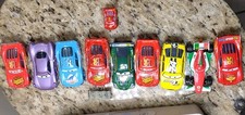 Lot Of 10 Disney Pixar Diecast Vehicle Lot Lightning McQueen 10x Cars Grand Prix